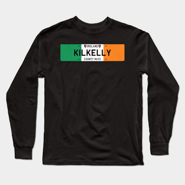 Kilkelly Ireland Long Sleeve T-Shirt by RAADesigns